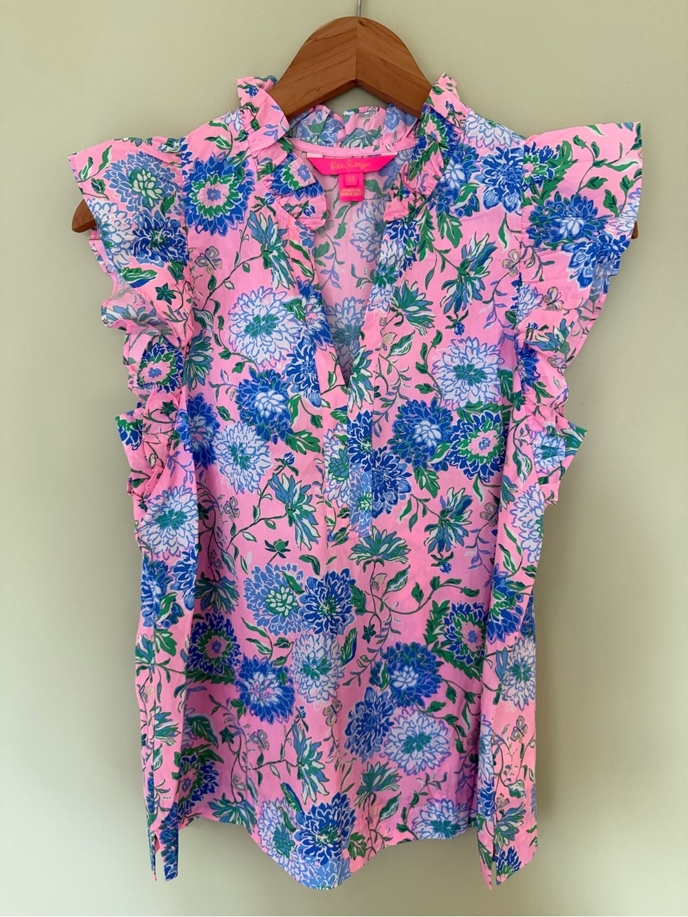 Lilly Pulitzer Ruffle Blouse